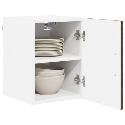 Wall Cabinet LUCCA 2 pcs Brown Oak 30 x 31 x 40 cm