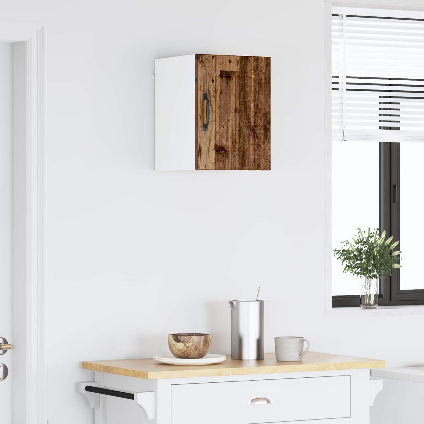 Wall Cabinet LUCCA Old Wood 30 x 31 x 40 cm Engineered Wood