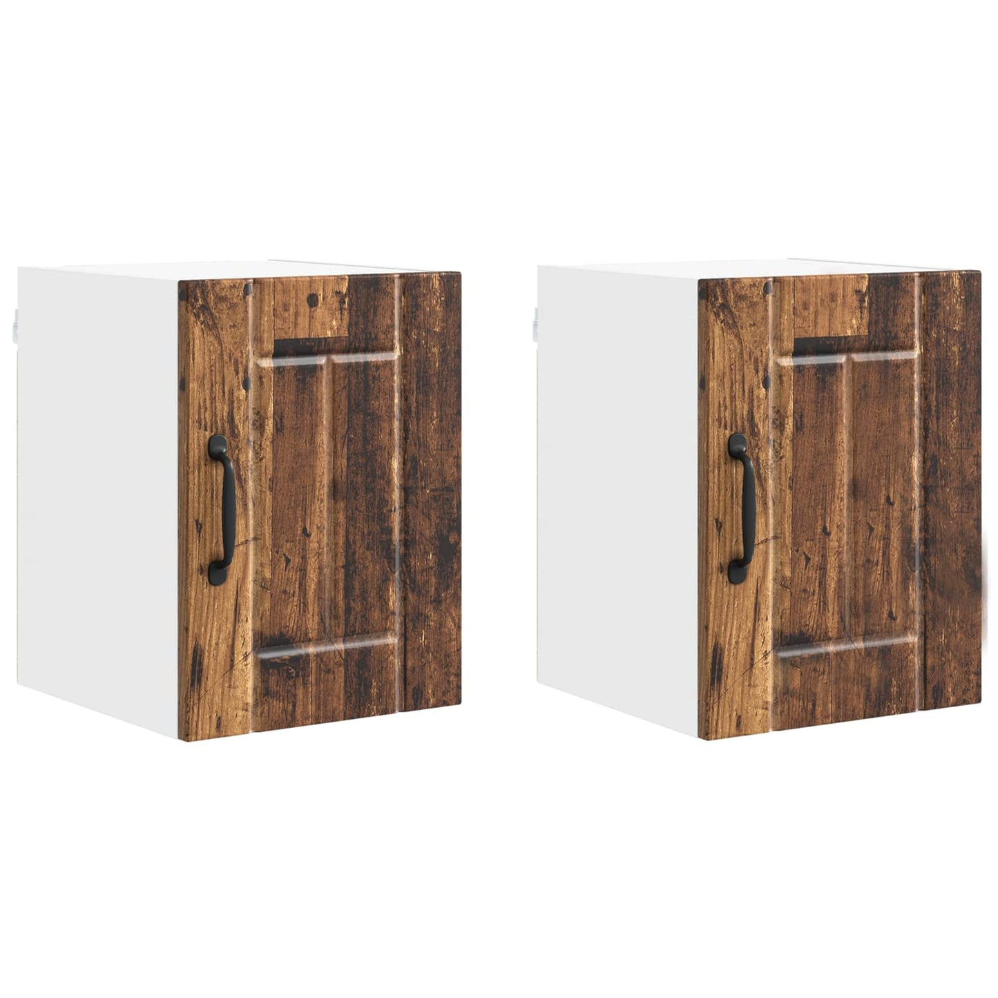 Wall Cabinet LUCCA 2 pcs Old Wood 30 x 31 x 40 cm