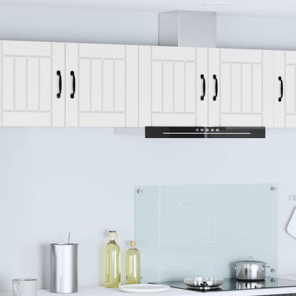 Wall Cabinet LUCCA 2 pcs White 40 x 31 x 40 cm Engineered Wood