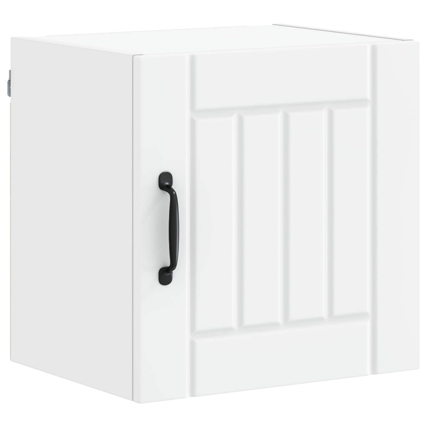 Wall Cabinet LUCCA 2 pcs White Engineered Wood