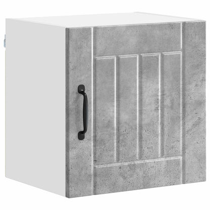 Wall Cabinet LUCCA 2 pcs Concrete Grey 40 x 31 x 40 cm