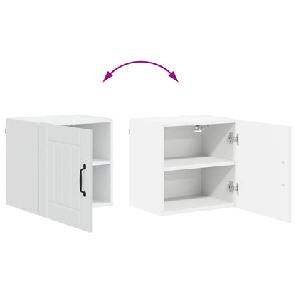 Wall Cabinet LUCCA High Gloss White 40 x 31 x 40 cm