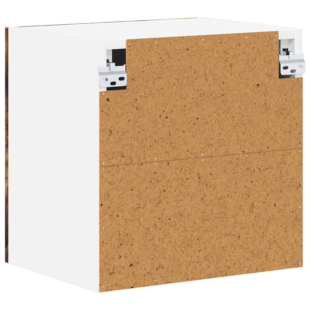 Wall Cabinet LUCCA 2 pcs Smoked Oak 40 x 31 x 40 cm