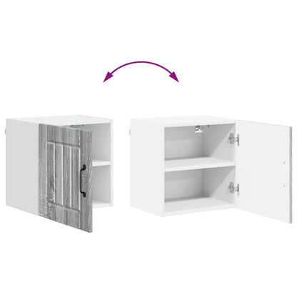 Wall Cabinet LUCCA 2 pcs Grey Sonoma 40 x 31 x 40 cm