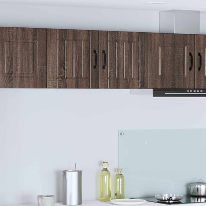 Wall Cabinet LUCCA Brown Oak 40 x 31 x 40 cm Engineered Wood