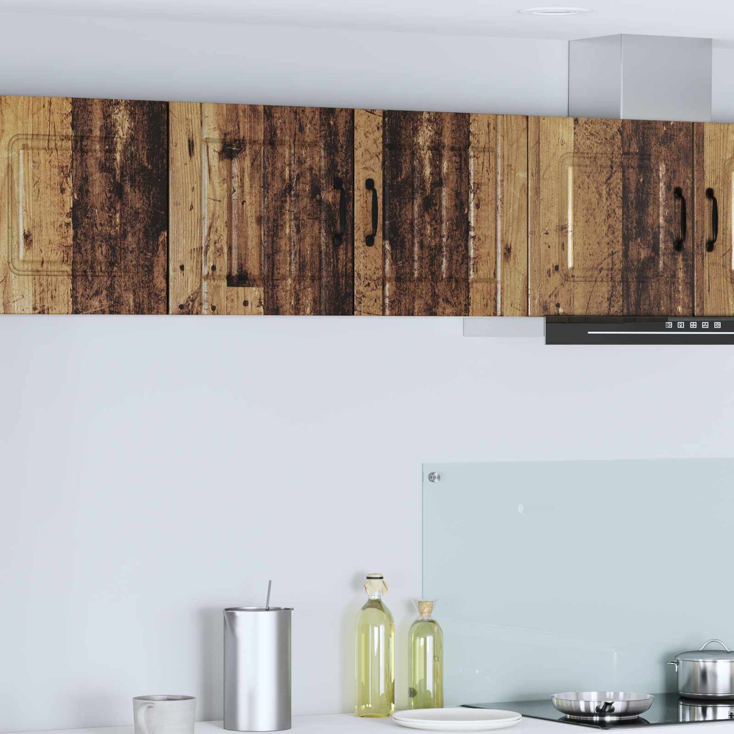 Wall Cabinet LUCCA Old Wood 40 x 31 x 40 cm Engineered Wood