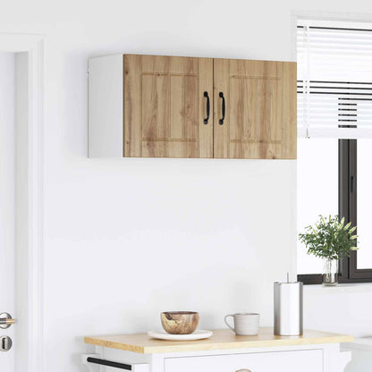 Wall Cabinet LUCCA 2 pcs Artisan Oak 40 x 31 x 40 cm