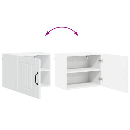 Wall Cabinet LUCCA White 50 x 31 x 40 cm Engineered Wood