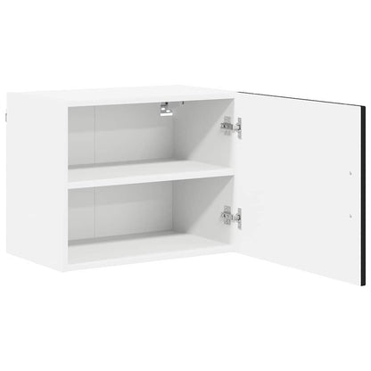 Wall Cabinet LUCCA 2 pcs Black 50 x 31 x 40 cm Engineered Wood