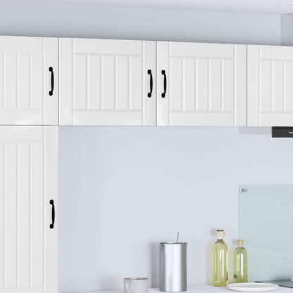 Wall Cabinet LUCCA 2 pcs High Gloss White 50 x 31 x 40 cm
