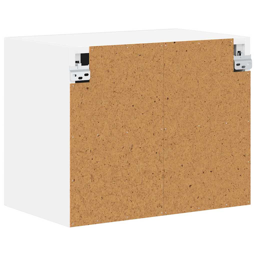 Wall Cabinet LUCCA 2 pcs High Gloss White 50 x 31 x 40 cm