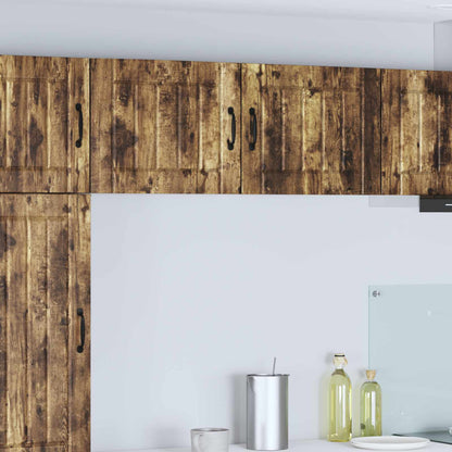 Wall Cabinet LUCCA Smoked Oak 50 x 31 x 40 cm Engineered Wood