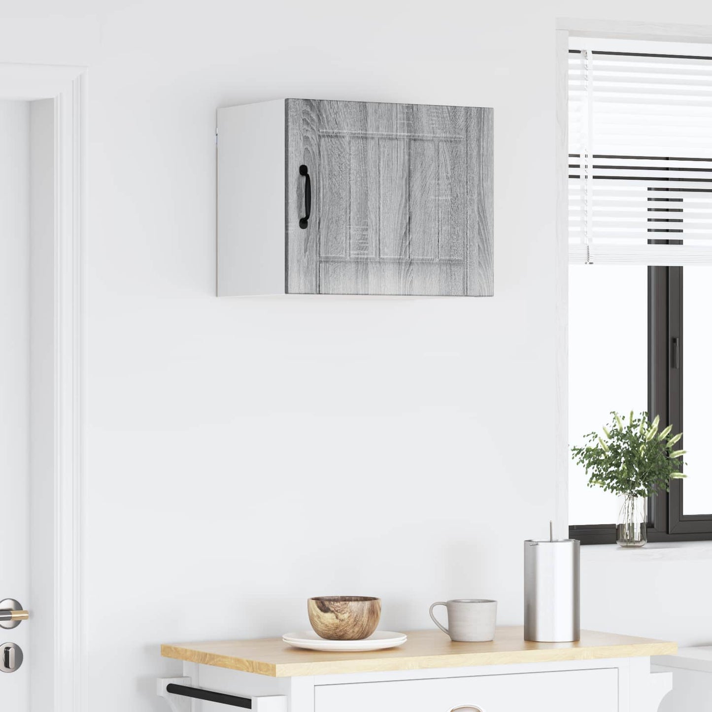 Wall Cabinet LUCCA Grey Sonoma 50 x 31 x 40 cm Engineered Wood