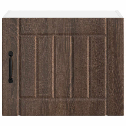 Wall Cabinet LUCCA Brown Oak 50 x 31 x 40 cm Engineered Wood
