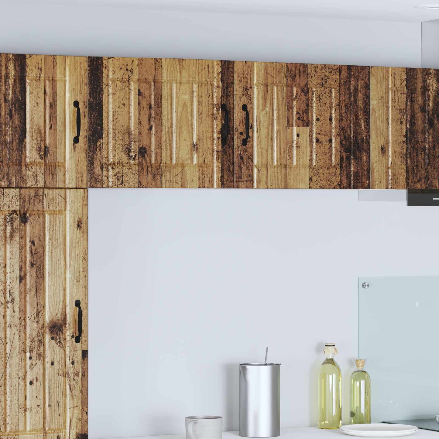 Wall Cabinet LUCCA Old Wood 50 x 31 x 40 cm Engineered Wood