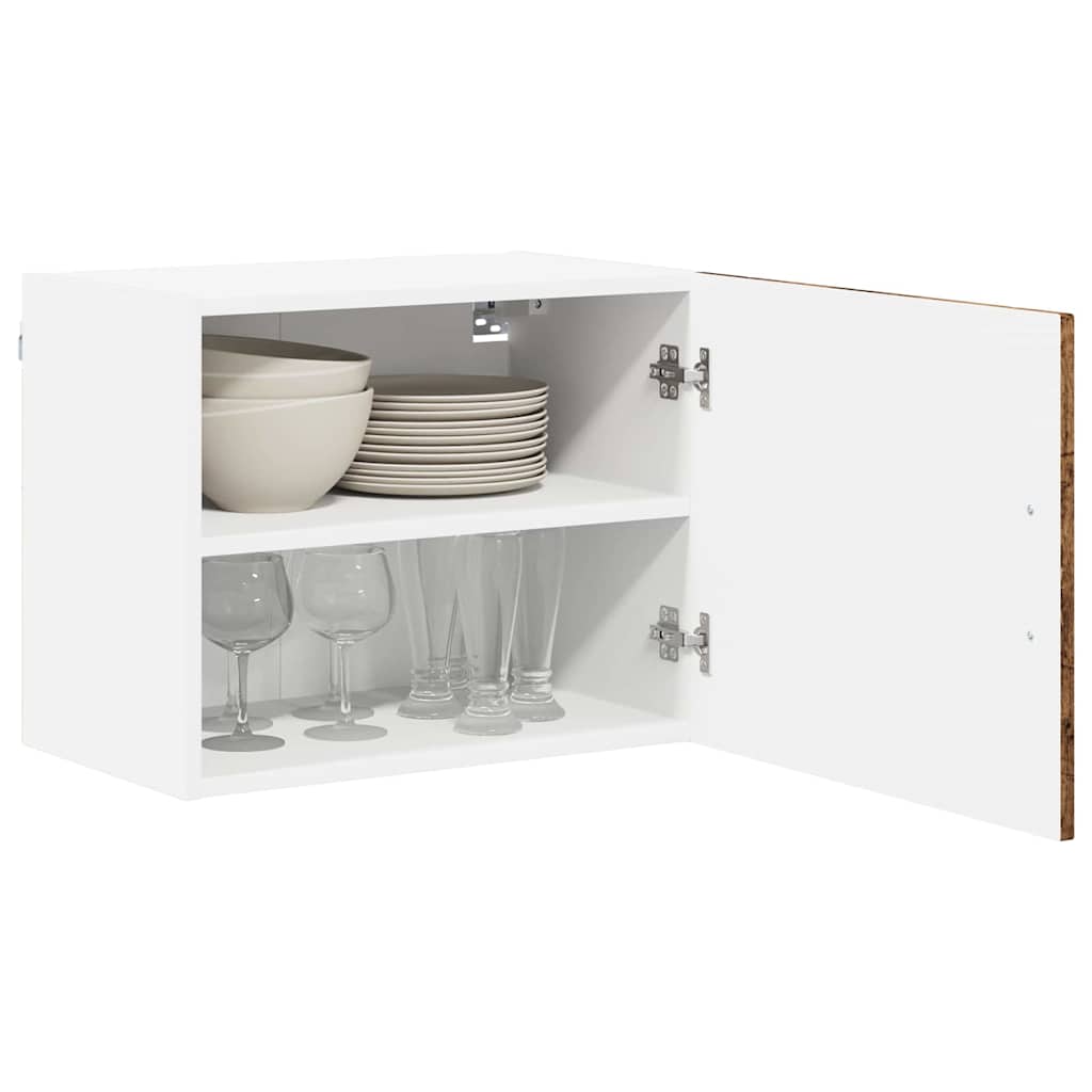 Wall Cabinet LUCCA Old Wood 50 x 31 x 40 cm Engineered Wood
