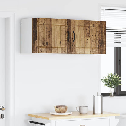 Wall Cabinet LUCCA 2 pcs Old Wood 50 x 31 x 40 cm