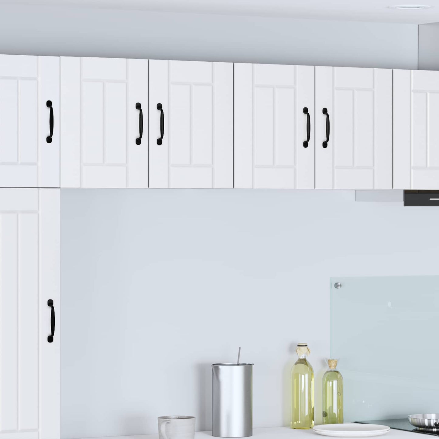 Wall Cabinet LUCCA White 60 x 31 x 40 cm Engineered Wood