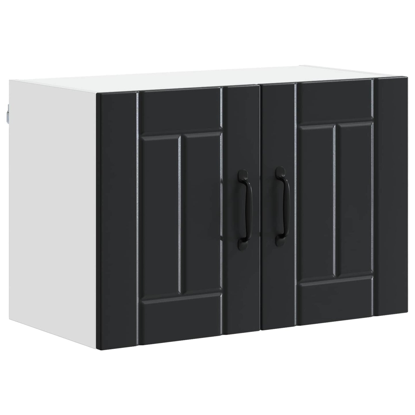 Wall Cabinet LUCCA 2 pcs Black 60 x 31 x 40 cm Engineered Wood