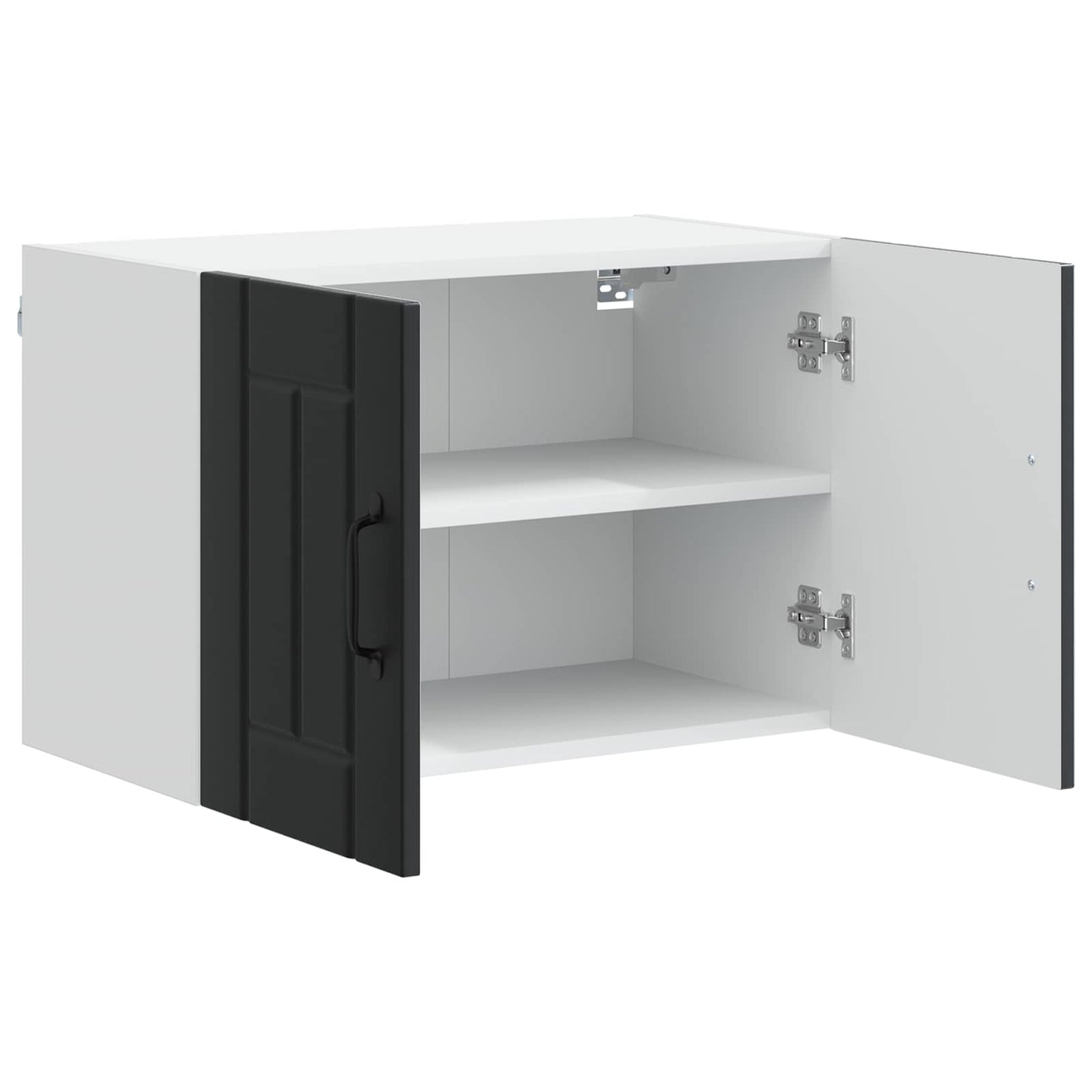 Wall Cabinet LUCCA 2 pcs Black 60 x 31 x 40 cm Engineered Wood