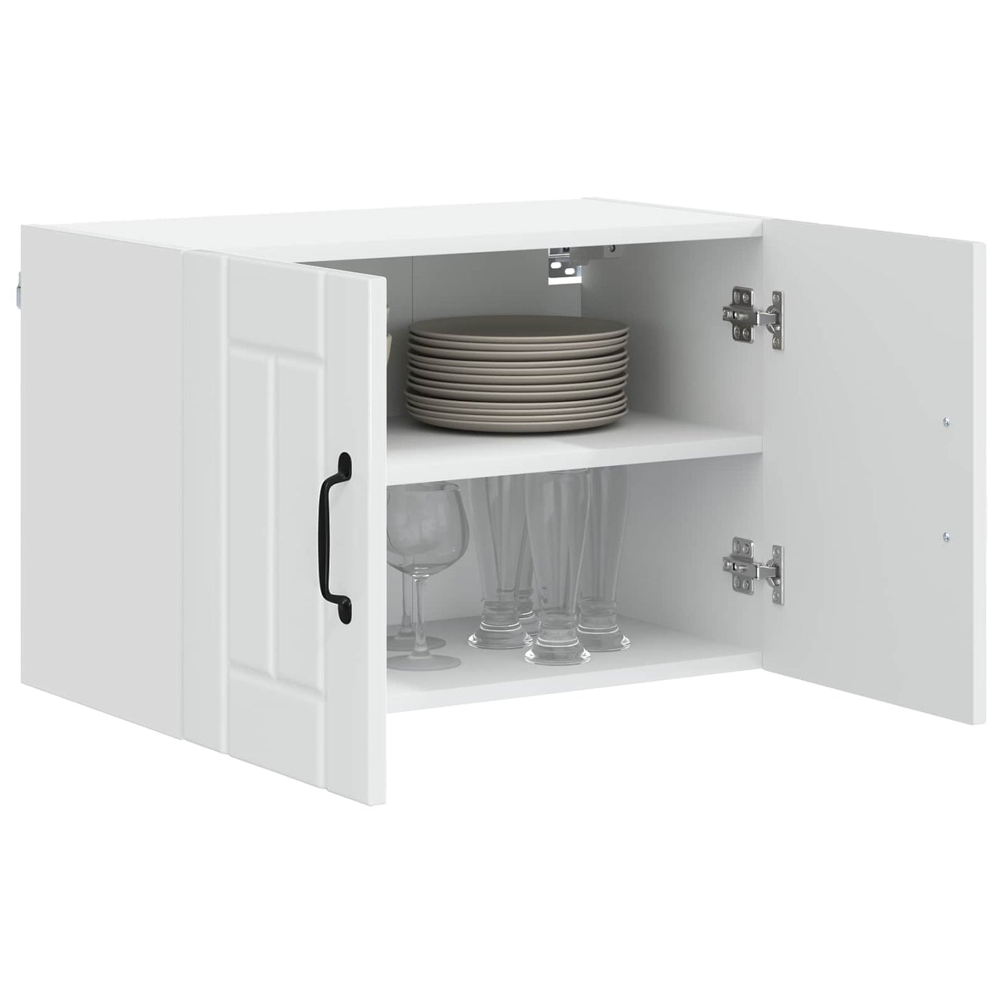 Wall Cabinet LUCCA High Gloss White 60 x 31 x 40 cm