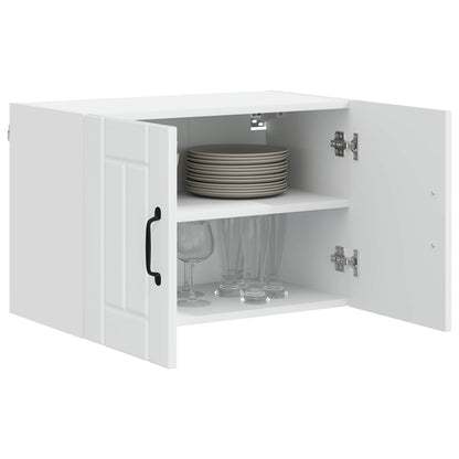 Wall Cabinet LUCCA 2 pcs High Gloss White 60 x 31 x 40 cm