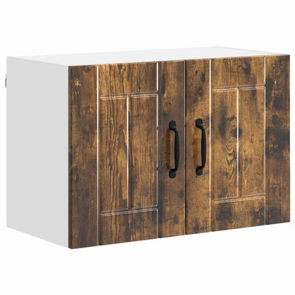 Wall Cabinet LUCCA Smoked Oak 60 x 31 x 40 cm Engineered Wood