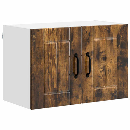 Wall Cabinet LUCCA Smoked Oak 60 x 31 x 40 cm Engineered Wood