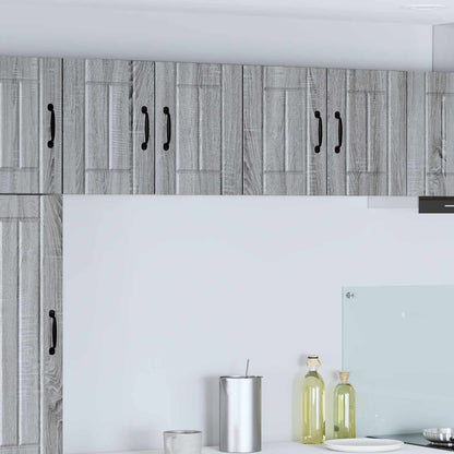 Wall Cabinet LUCCA Grey Sonoma 60 x 31 x 40 cm Engineered Wood