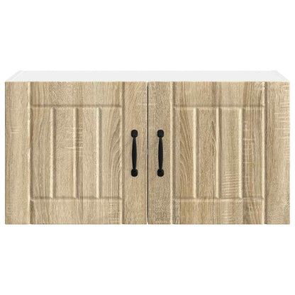 Wall Cabinet LUCCA Sonoma Oak 80 x 31 x 40 cm Engineered Wood