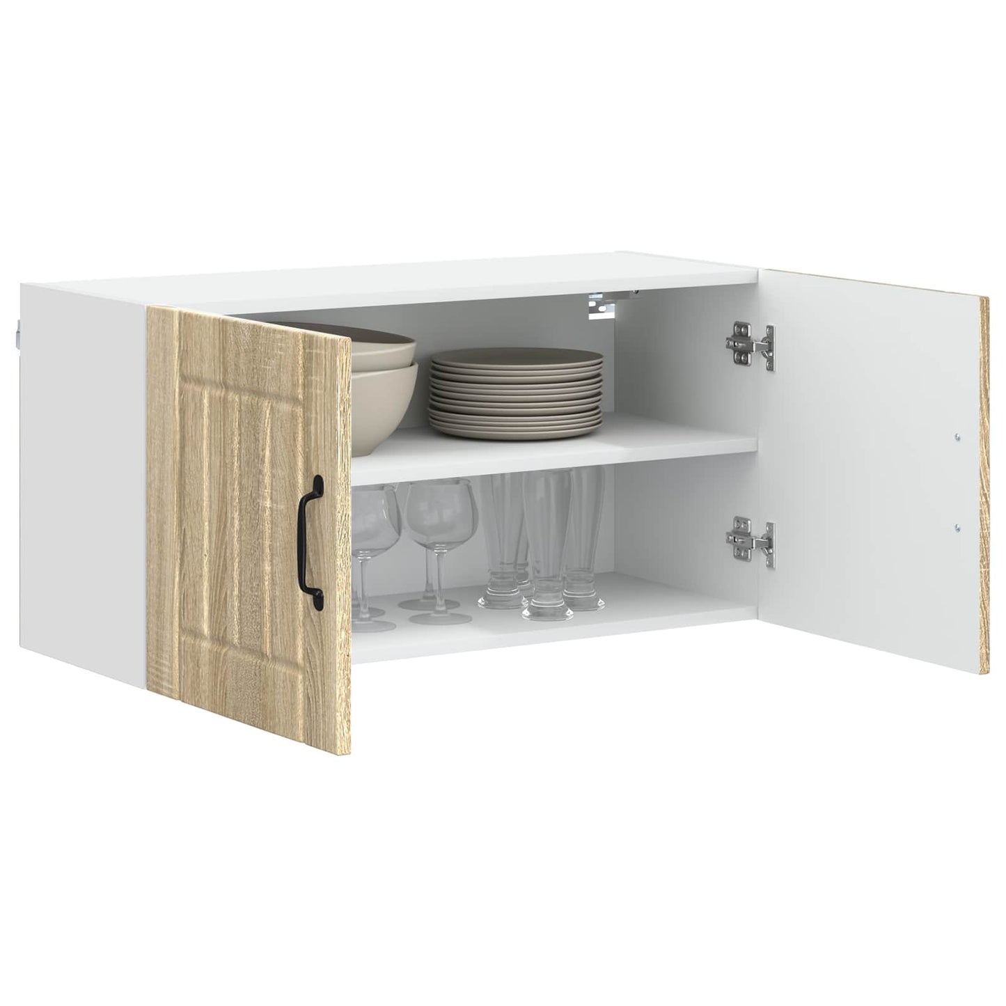 Wall Cabinet LUCCA Sonoma Oak 80 x 31 x 40 cm Engineered Wood
