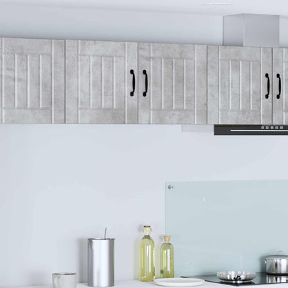 Wall Cabinet LUCCA Concrete Grey 80 x 31 x 40 cm