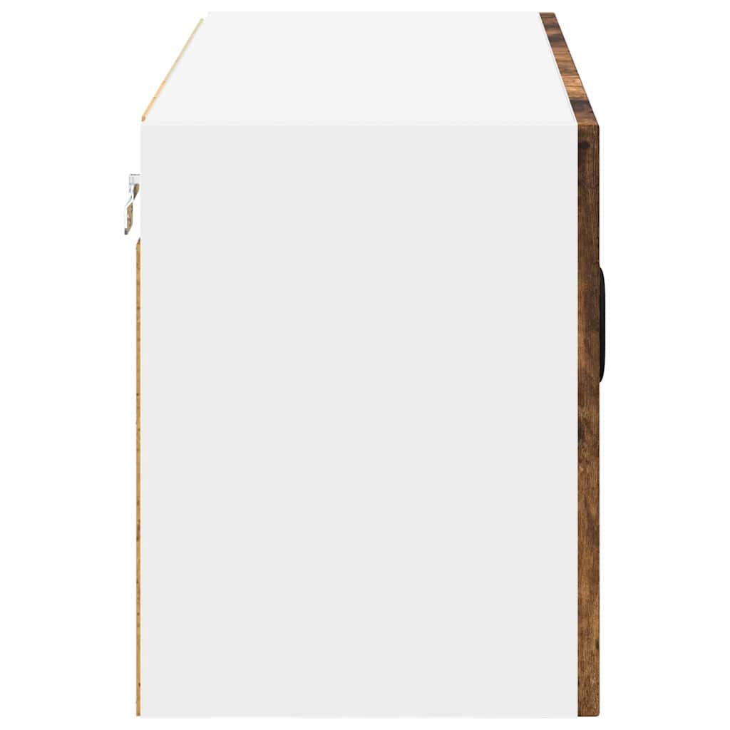Wall Cabinet LUCCA Smoked Oak 80 x 31 x 40 cm Engineered Wood