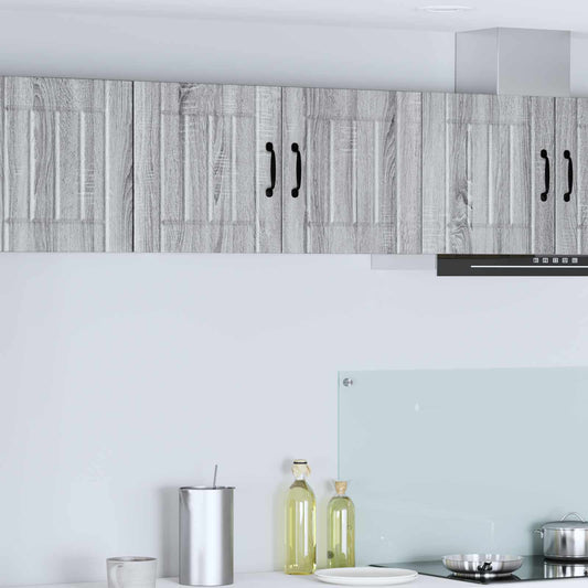 Wall Cabinet LUCCA Grey Sonoma 80 x 31 x 40 cm Engineered Wood