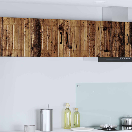 Wall Cabinet LUCCA Old Wood 80 x 31 x 40 cm Engineered Wood