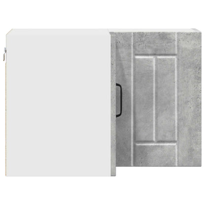 Wall Corner Cabinet LUCCA Concrete Grey 57 x 57 x 40 cm