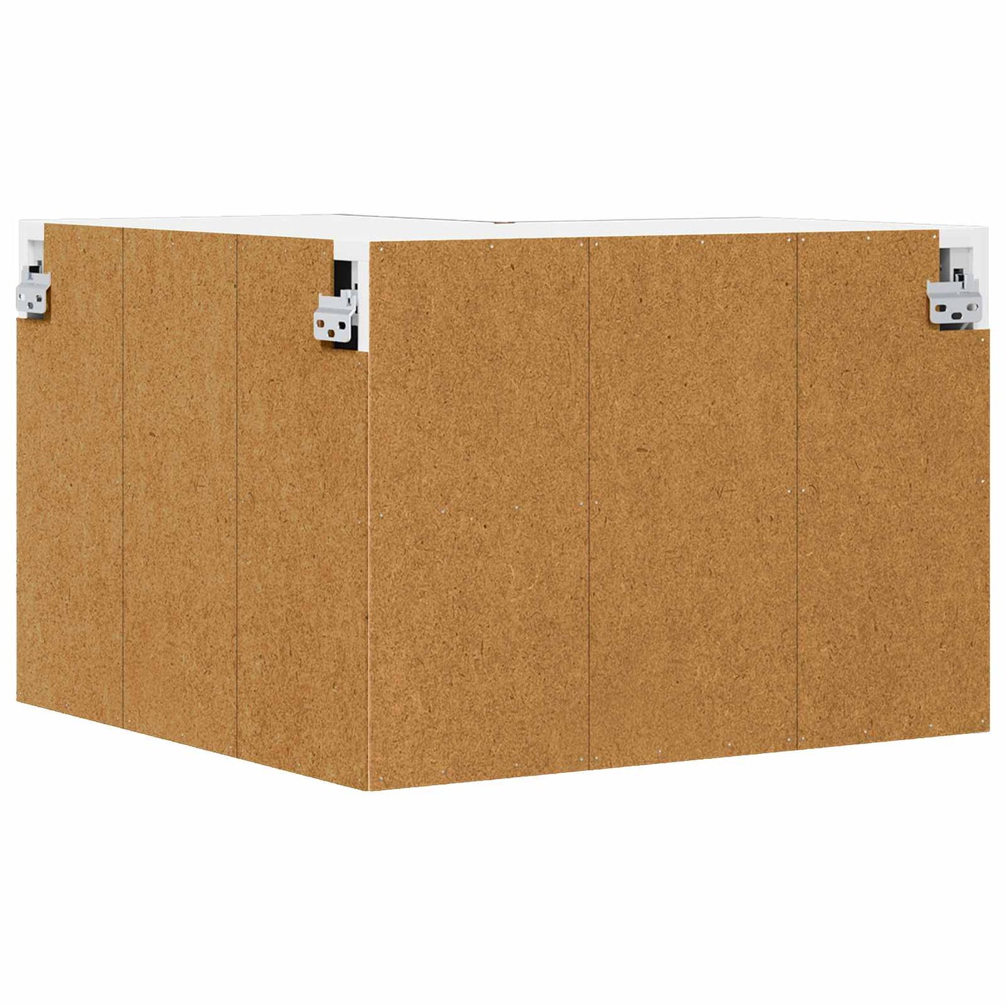 Wall Corner Cabinet LUCCA Brown Oak 57 x 57 x 40 cm