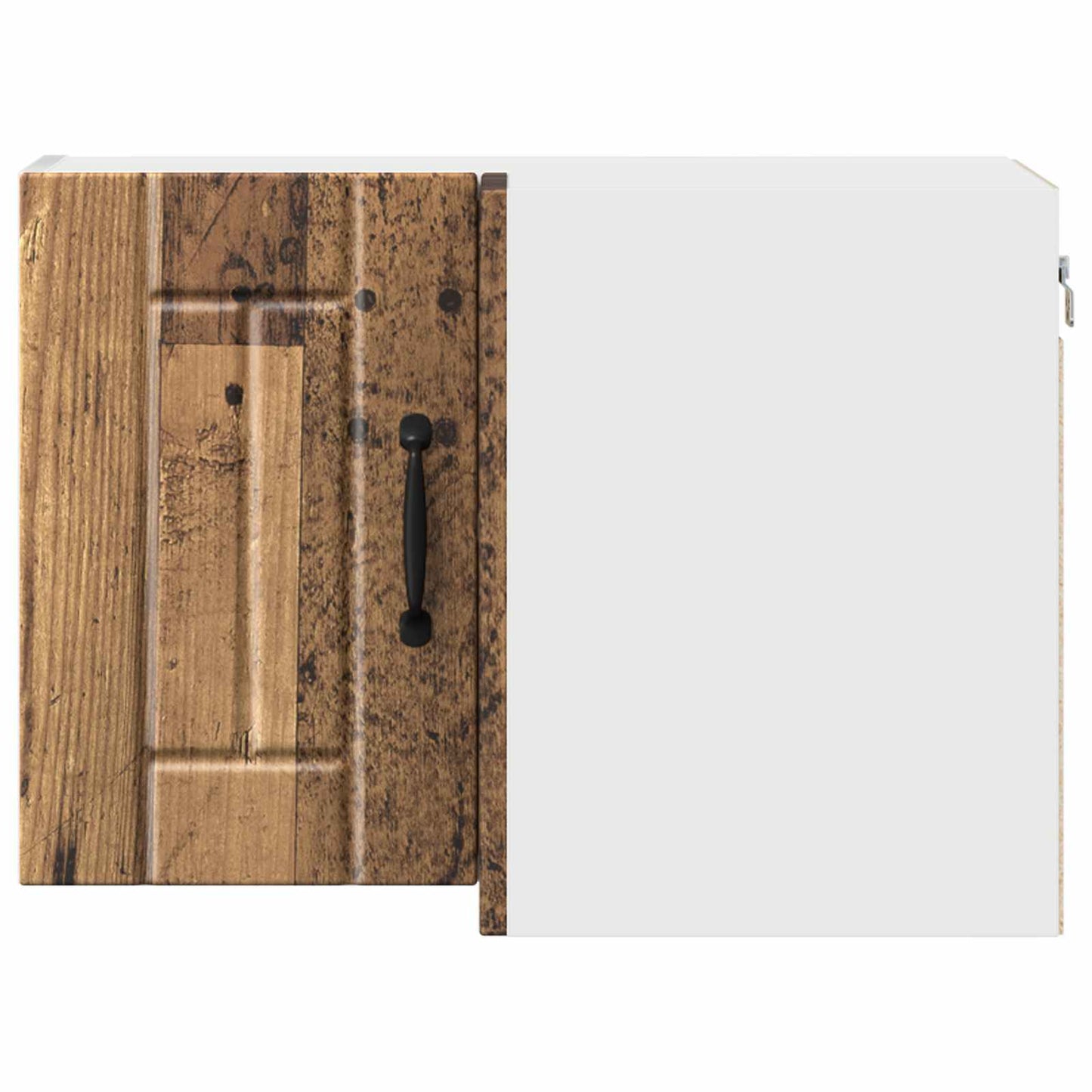 Wall Corner Cabinet LUCCA Old Wood 57 x 57 x 40 cm