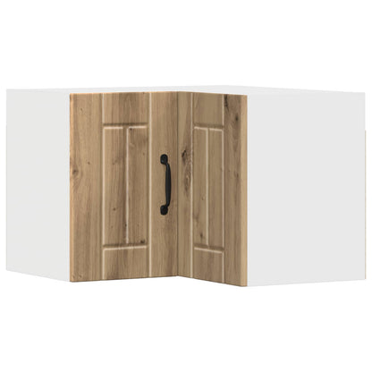 Wall Corner Cabinet LUCCA Artisan Oak 57 x 57 x 40 cm