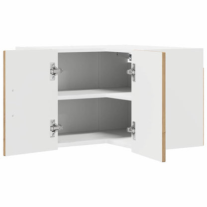 Wall Corner Cabinet LUCCA Artisan Oak 57 x 57 x 40 cm