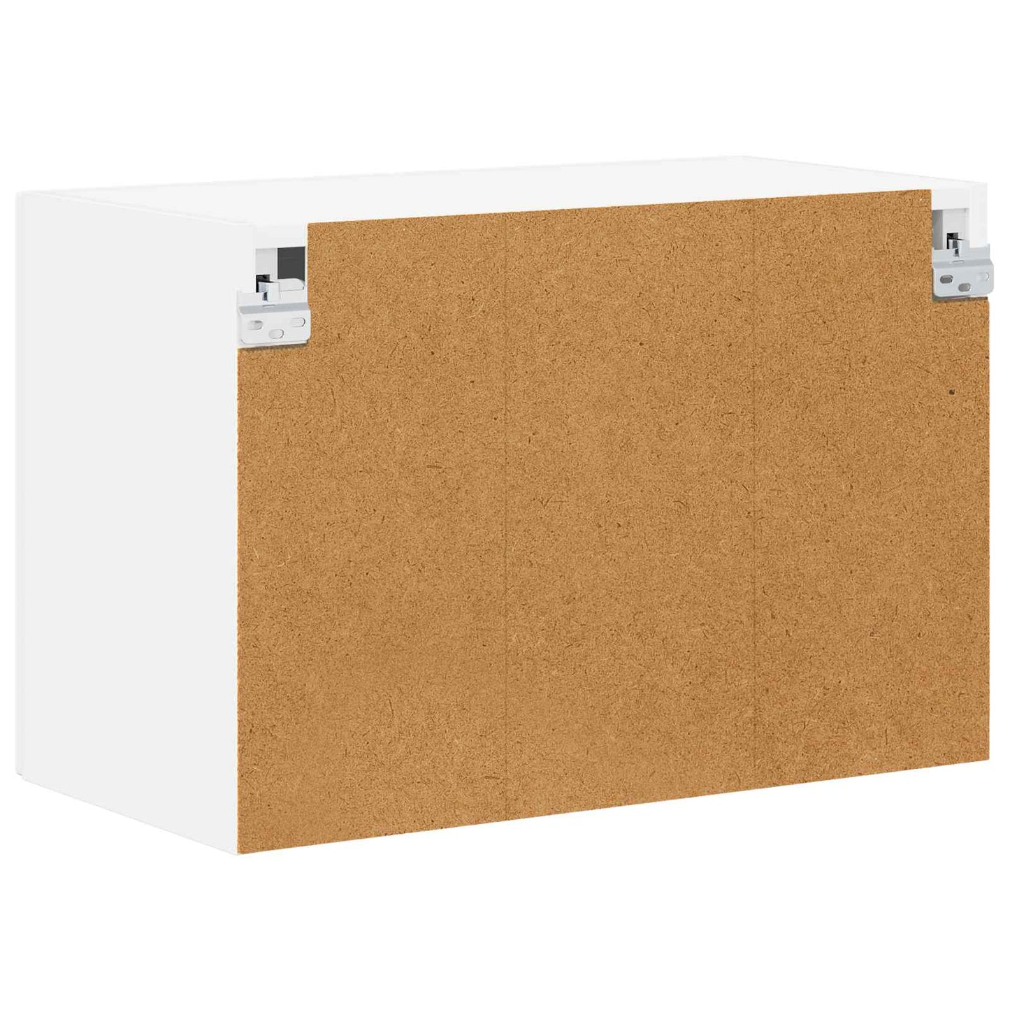 Wall Glass Cabinet LUCCA White 60 x 31 x 40 cm Engineered Wood