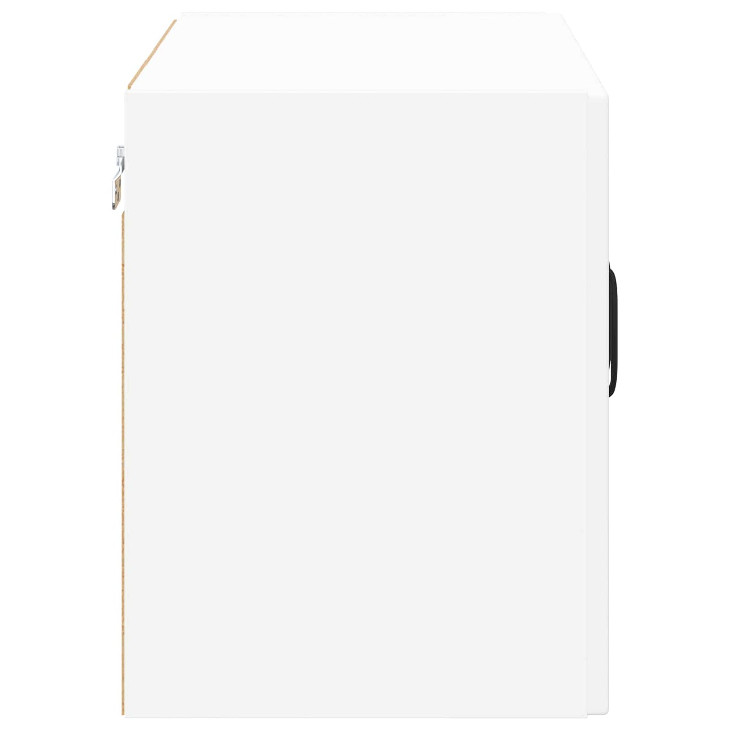 Wall Glass Cabinet LUCCA White 60 x 31 x 40 cm Engineered Wood
