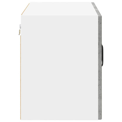 Wall Glass Cabinet LUCCA Concrete Grey 60 x 31 x 40 cm