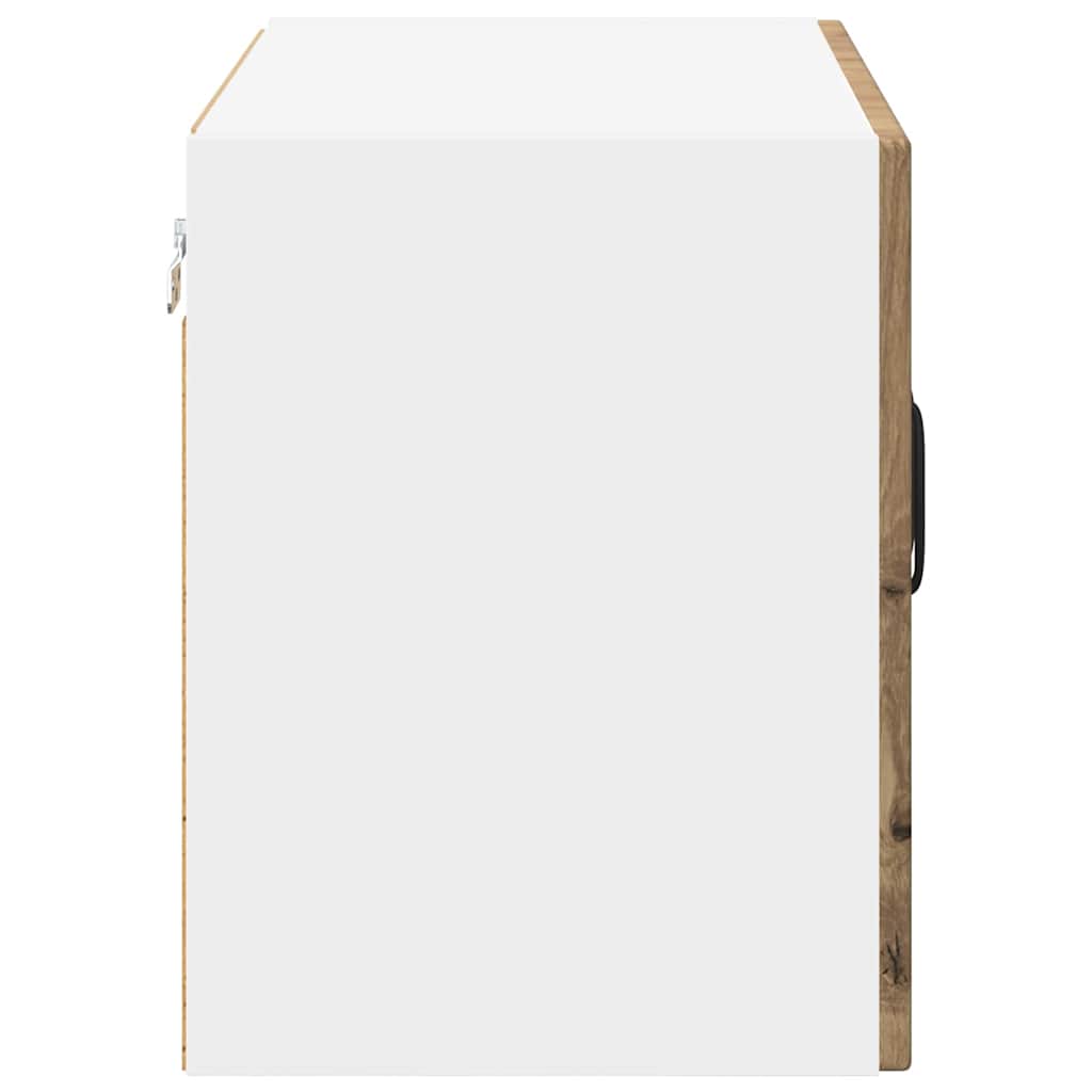 Wall Glass Cabinet LUCCA Artisan Oak 60 x 31 x 40 cm