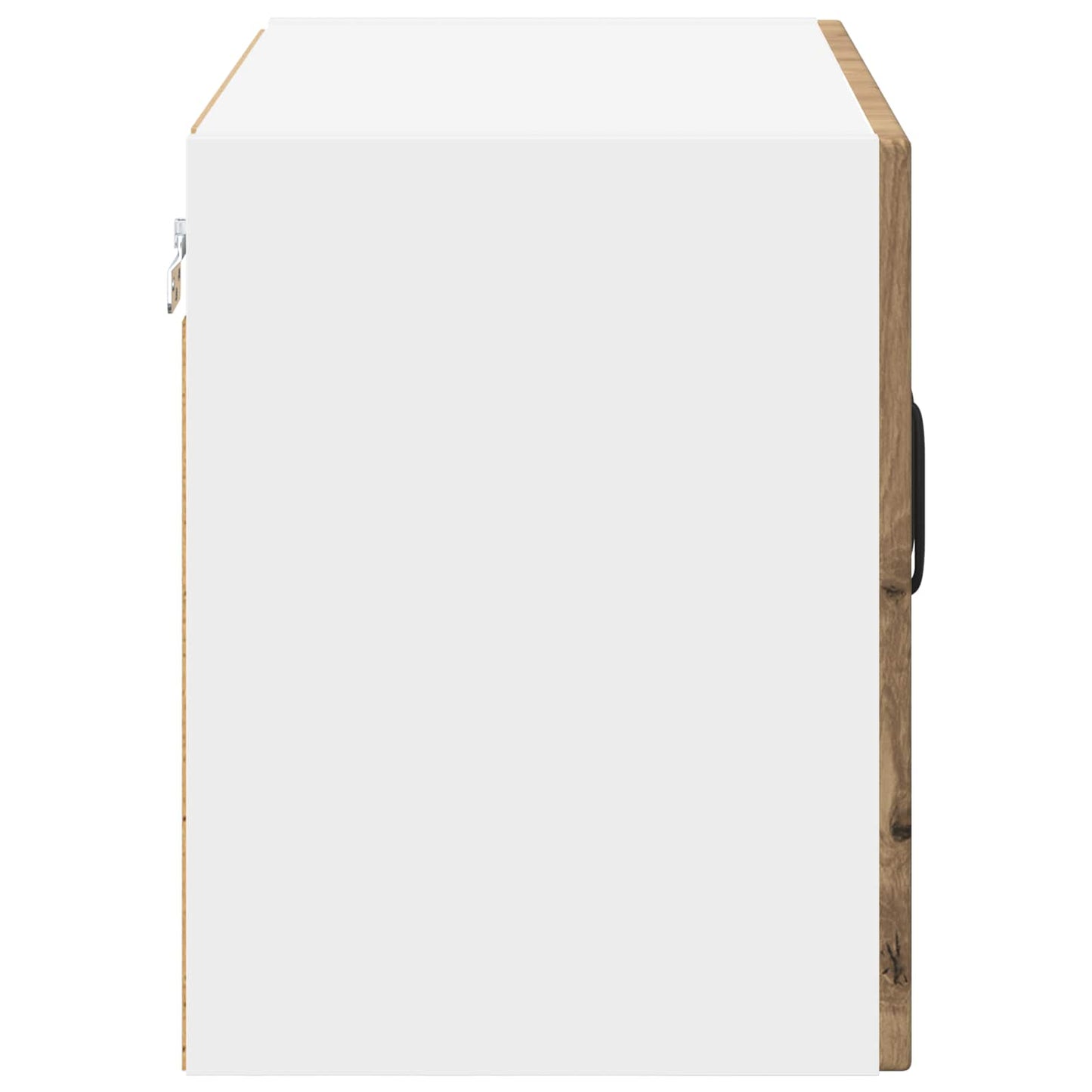 Wall Glass Cabinet LUCCA 2 pcs Artisan Oak 60 x 31 x 40 cm