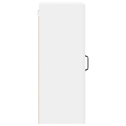 Wall Glass Cabinet LUCCA 2 pcs White 40 x 31 x 80 cm