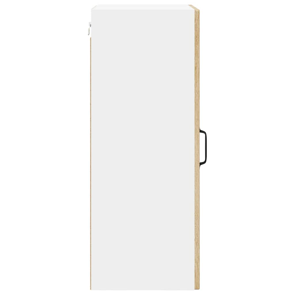 Wall Glass Cabinet LUCCA 2 pcs Sonoma Oak 40 x 31 x 80 cm