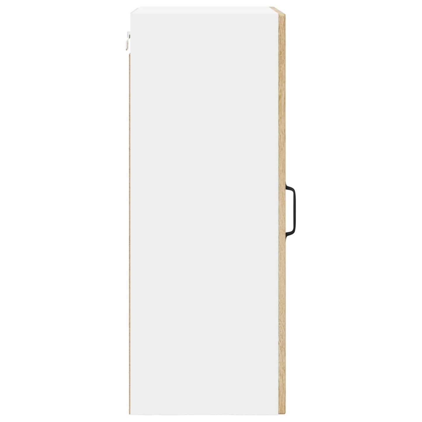 Wall Glass Cabinet LUCCA 2 pcs Sonoma Oak 40 x 31 x 80 cm