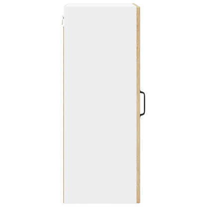 Wall Glass Cabinet LUCCA 2 pcs Sonoma Oak 40 x 31 x 80 cm